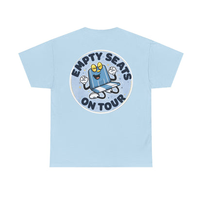 Manchester City T-Shirt — 'Empty Blue Seats On Tour' Retro Skate Graphic Tee