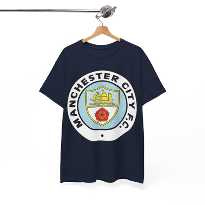 Manchester City F.C. Retro Crest T-Shirt – Retro Football Fan Tee
