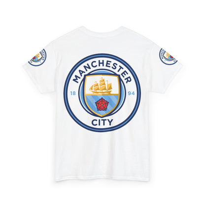 Manchester City Crest T-Shirt — Football Club Logo Tee