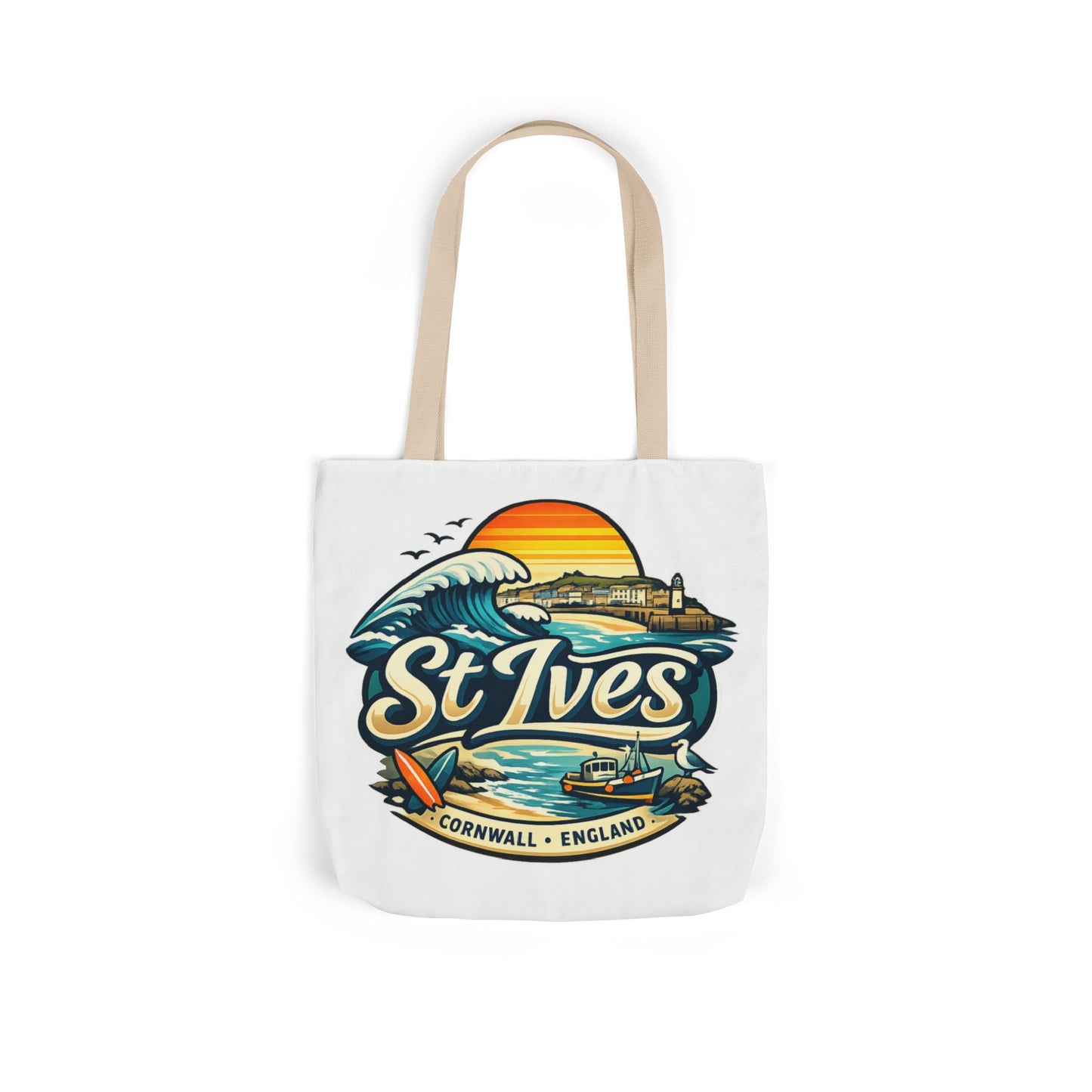 St Ives Cornwall Sunset Tote Bag