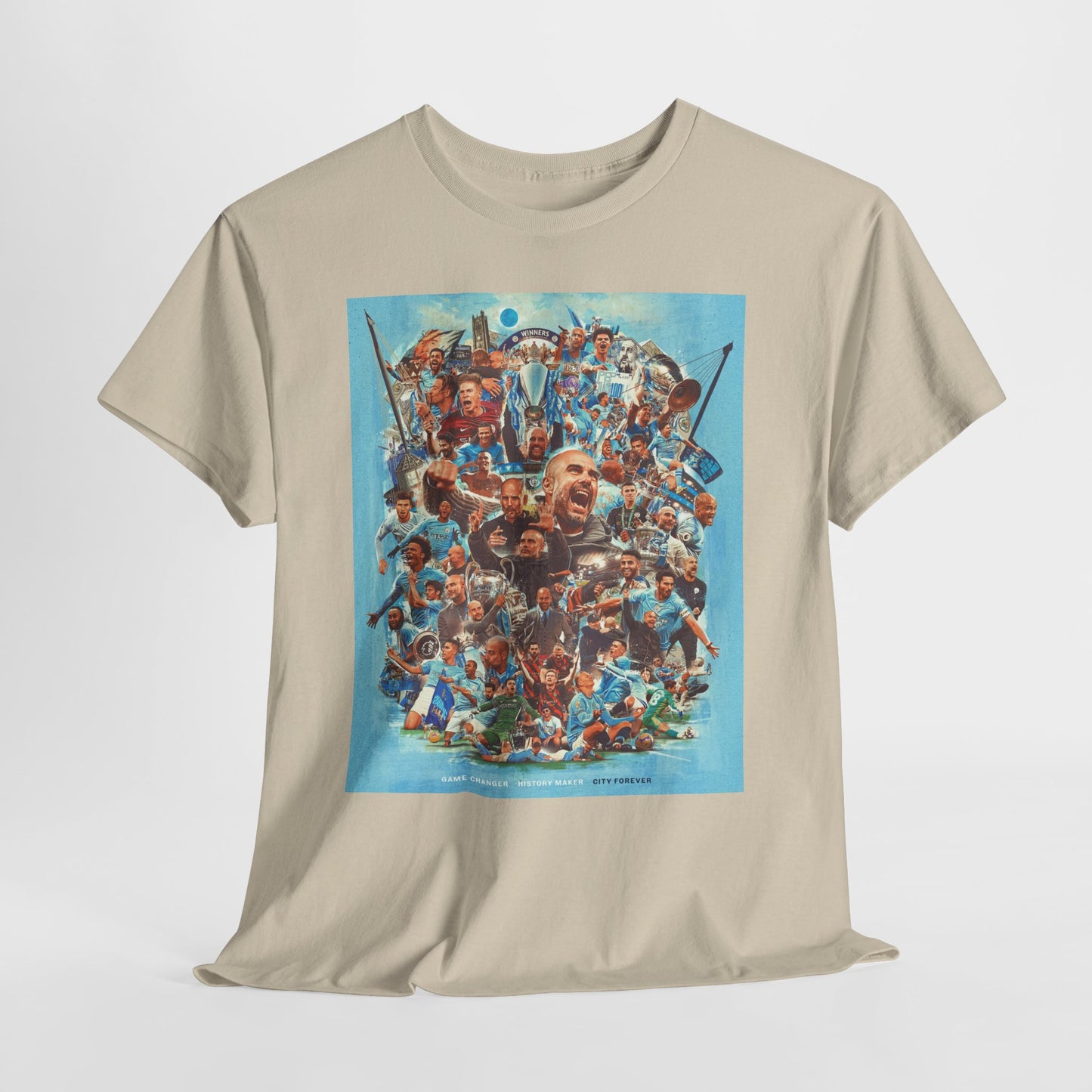 Pep Guardiola History Maker Poster T-Shirt