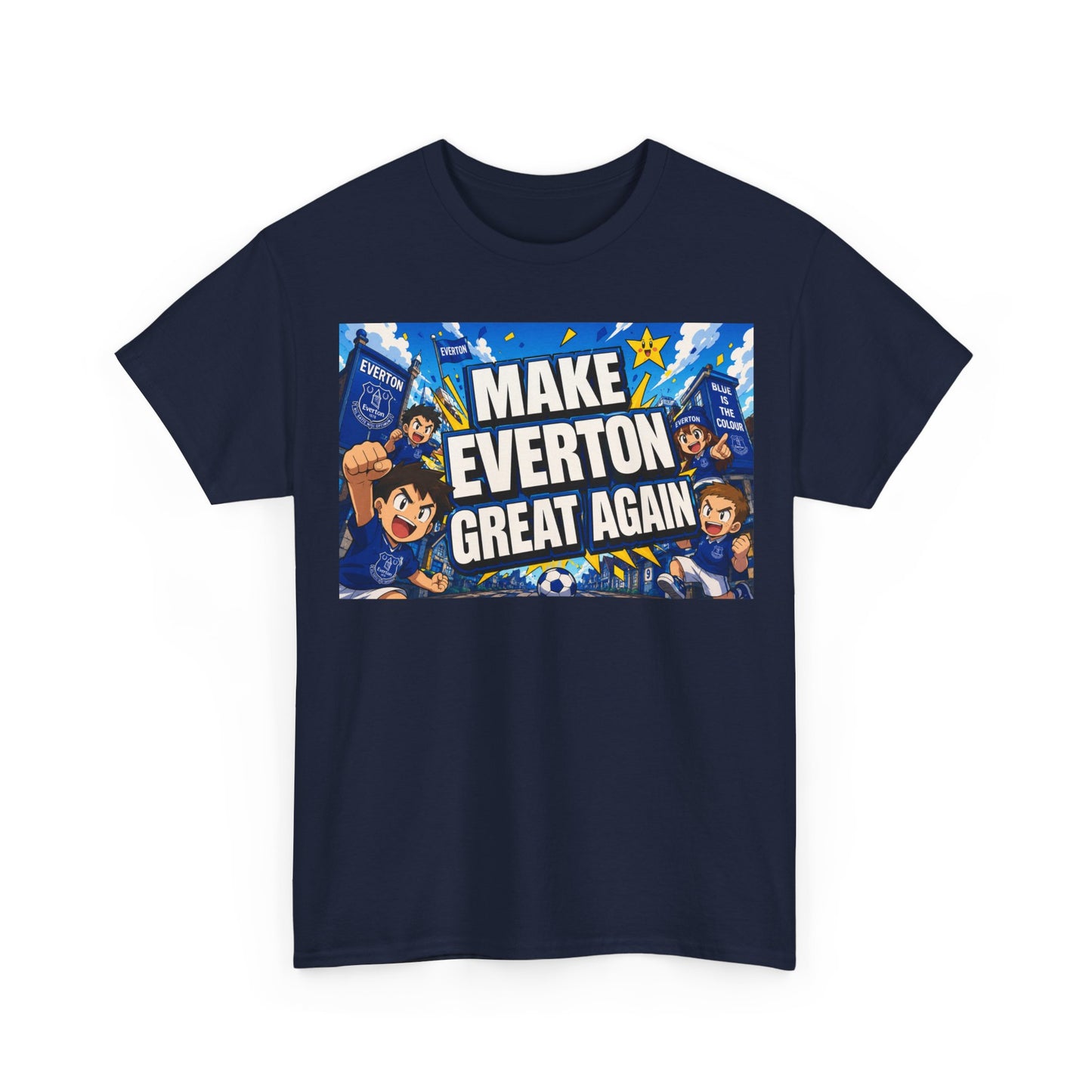 Everton Fan T-Shirt — "Make Everton Great Again" Football Supporter Tee