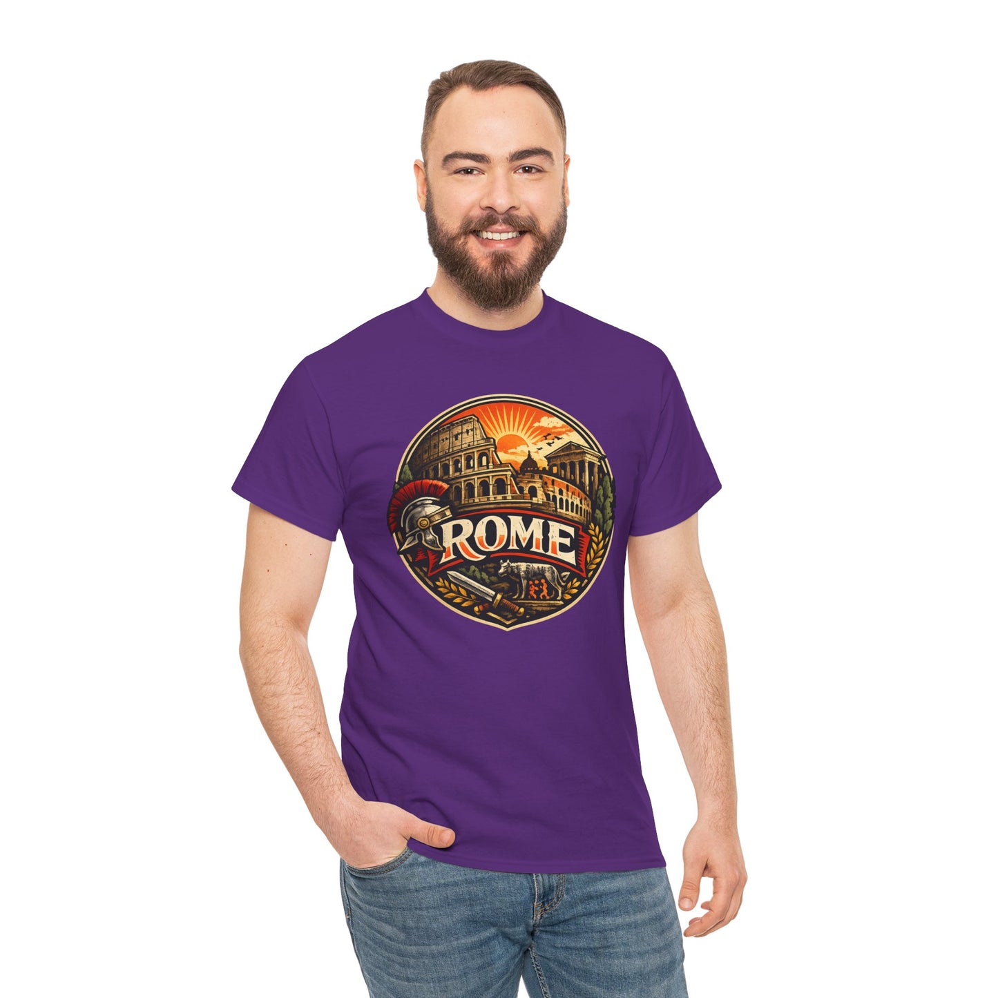 Rome Vintage Graphic Tee — Retro Italy Travel T-Shirt