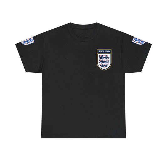 England Football Tee — "And After All You're My Wonderwall" Lyrics Tee
