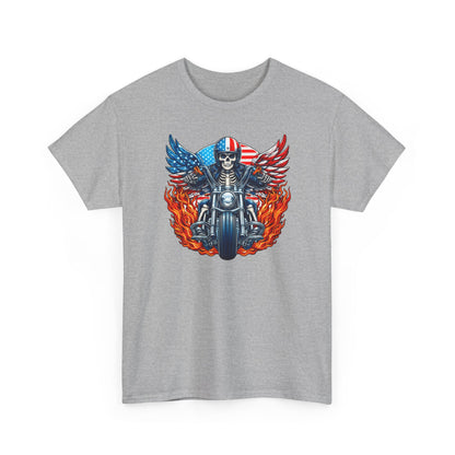 Biker Skull Motorcycle Tee — Sons of Tradition Archangels Chapter Graphic Shirt
