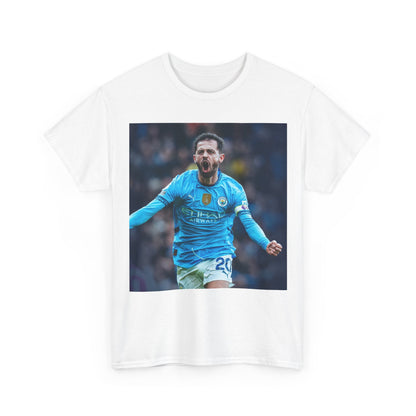 Bernardo Silva Tribute Tee – Inspirational Letter & Celebrating Goal Moment