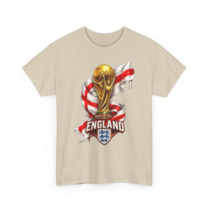 England World Cup Trophy T‑Shirt — St George's Cross Football Fan Tee