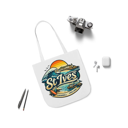St Ives Cornwall Sunset Tote Bag