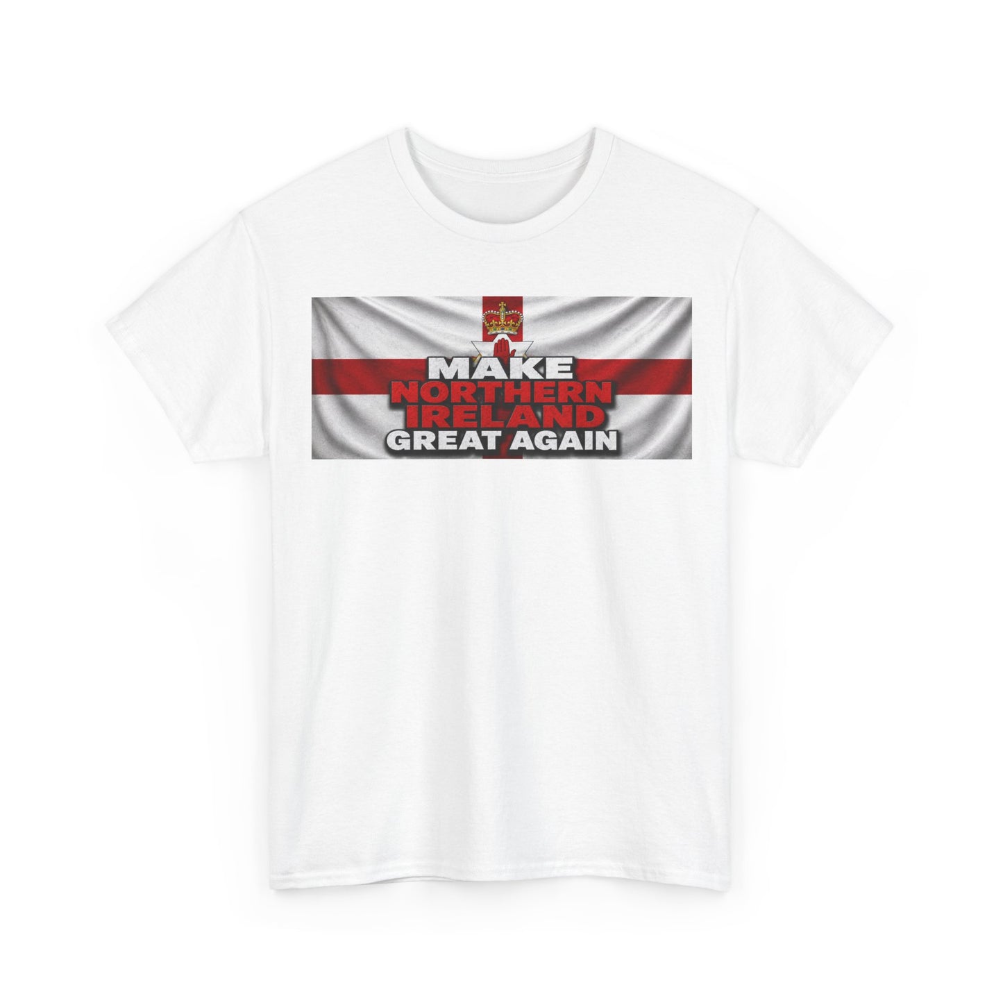 Northern Ireland Collage Tee — "Make Northern Ireland Great Again" Graphic T-Shirt