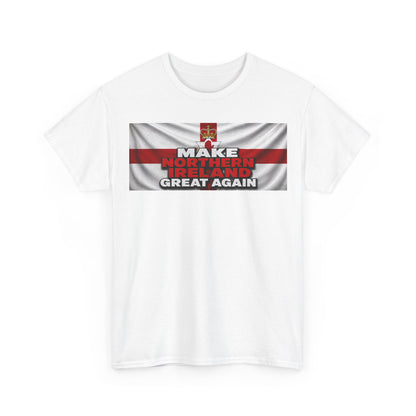 Northern Ireland Collage Tee — "Make Northern Ireland Great Again" Graphic T-Shirt