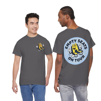 Manchester City T‑Shirt — "Empty Seats On Tour" Cartoon Seat Graphic Tee