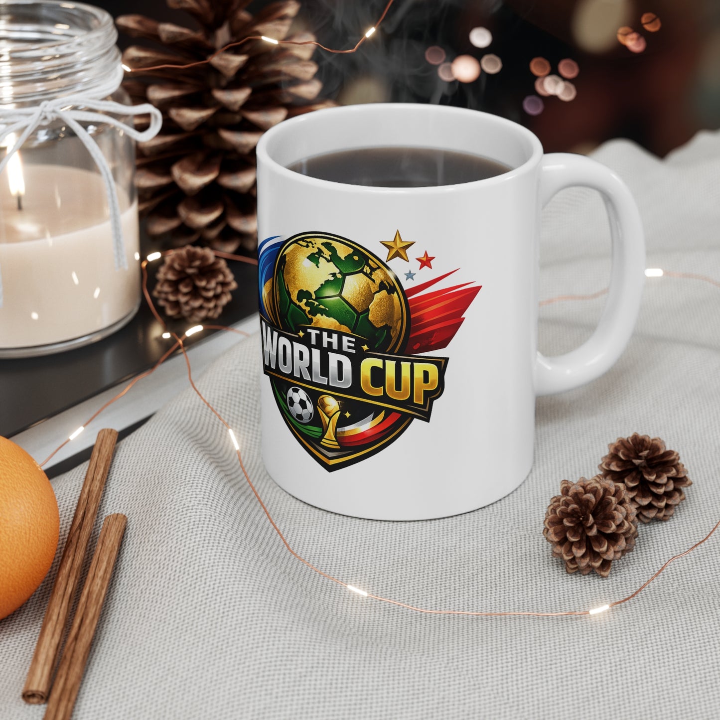 The World Cup Ceramic Coffee Cups, 11oz, 15oz