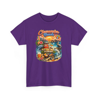Clearwater Beach Florida Vintage Vacation T-Shirt